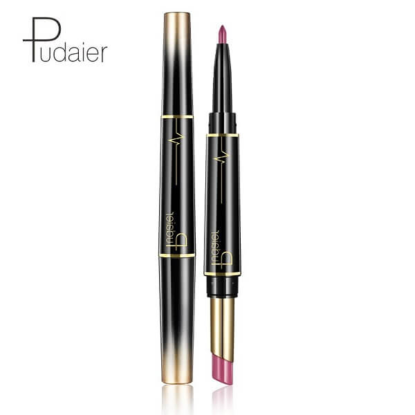 Pudaier Dual Head Lipliner and Lipstick Pencil
